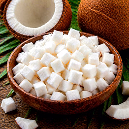 coconut dices