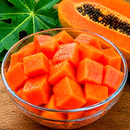 papaya cubes