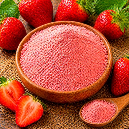 strawberry powder
