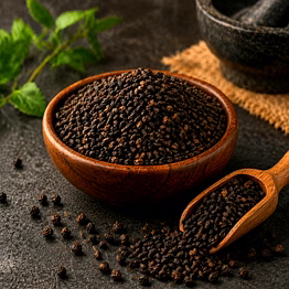 black pepper whole