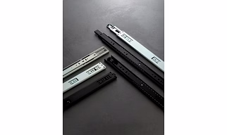 DRAWER SLIDE, TELESCOPIC CHANNEL, SOFT CLOSE DRAWER SLIDE