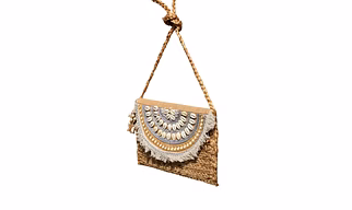 Jute Bohemian Sling Bag