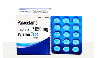 Tablets IP 650 mg  Paracetamol