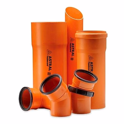 astral pipes foamcore lightweight upvc drainage piping system