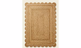 SCALLOPED TRIM(JUTE RUGS 06)
