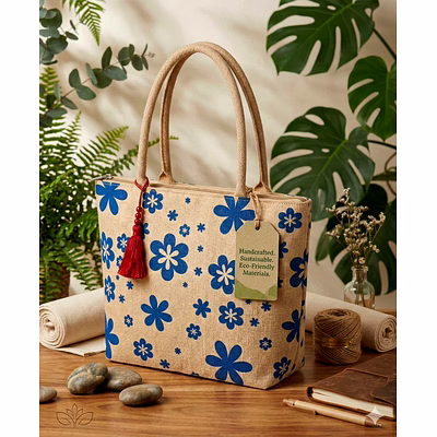daisy(jute bag003)
