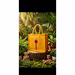 gorgeous marriage bag(jute bag004)