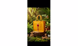 GORGEOUS MARRIAGE BAG(JUTE BAG004)