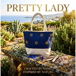 pretty lady(jute bag008)