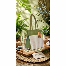 trendy stridkes(jute bag013)