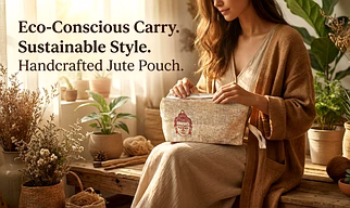 BUDDHA POUCH(JUTE POUCH002)