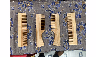 Wooden comb 9 inch length