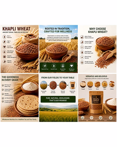 Premium Khapli Wheat (Emmer Wheat) – Bulk Supply | Organic Ancient Grain Supplier from India-4
