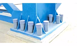Anchor bolts used in PEB