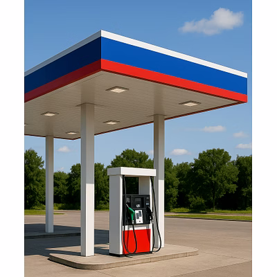 petrol pump canopies