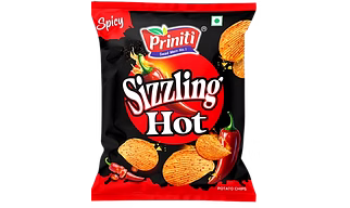 Potato Chips Sizzling Hot