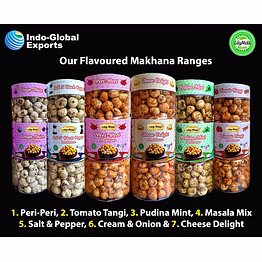 flavoured and roasted makhana