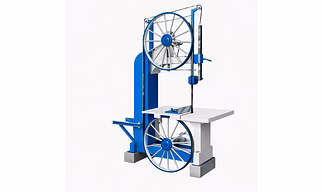 VERTICAL WOODEN CUTTING BANDSAW