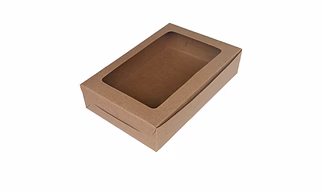 Brown Brownie Box