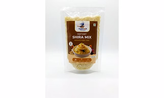 ZoomCook Instant Shira Mix 120g | Ready-to-Cook Sweet Rava Halwa | Traditional Maharashtrian Dessert | Easy & Quick Recipe
