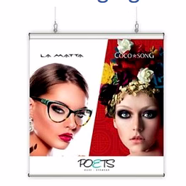 hanging clamp wall banner