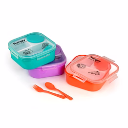 lunch box, container, glass and goggles stand