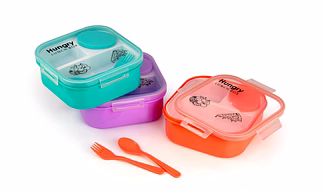 Lunch box, Container, Glass and Goggles stand