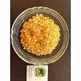 dehydrated white onion chopped