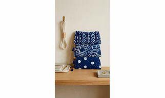 Indigo clutches