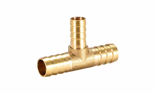 Brass Hose Tee