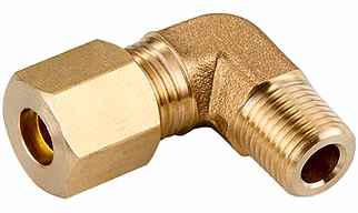 Brass Compressor Elbow