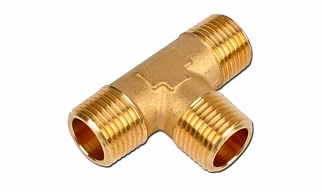 Brass Compressor Tee