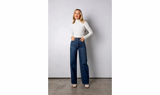 David Hamilton Straight Leg Fit Denim Jeans Women