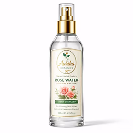 100% pure rose water | natural steam distilled floral water | skin toner | bulk supply available