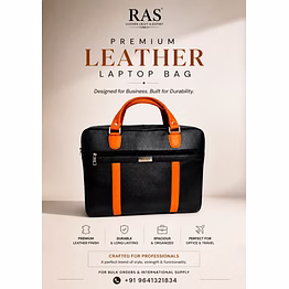 leather laptop bag