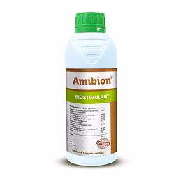 amibion protein hydrolysate 38.13% plant source from zea mays seeds, zinc sulphate, oxidized lignins, inositol. 1ltrx10