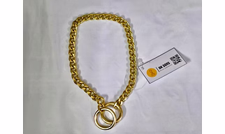 Heavy Duty Chain Leash with Swivel Snap | Gold, Nickel,Chrome, Black Finish | Dog Training, Tie-Out, Equestrian Use and Bag Hardware