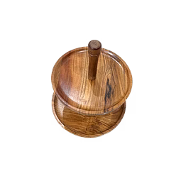 acacia wooden 2-tier pasty’s stand
