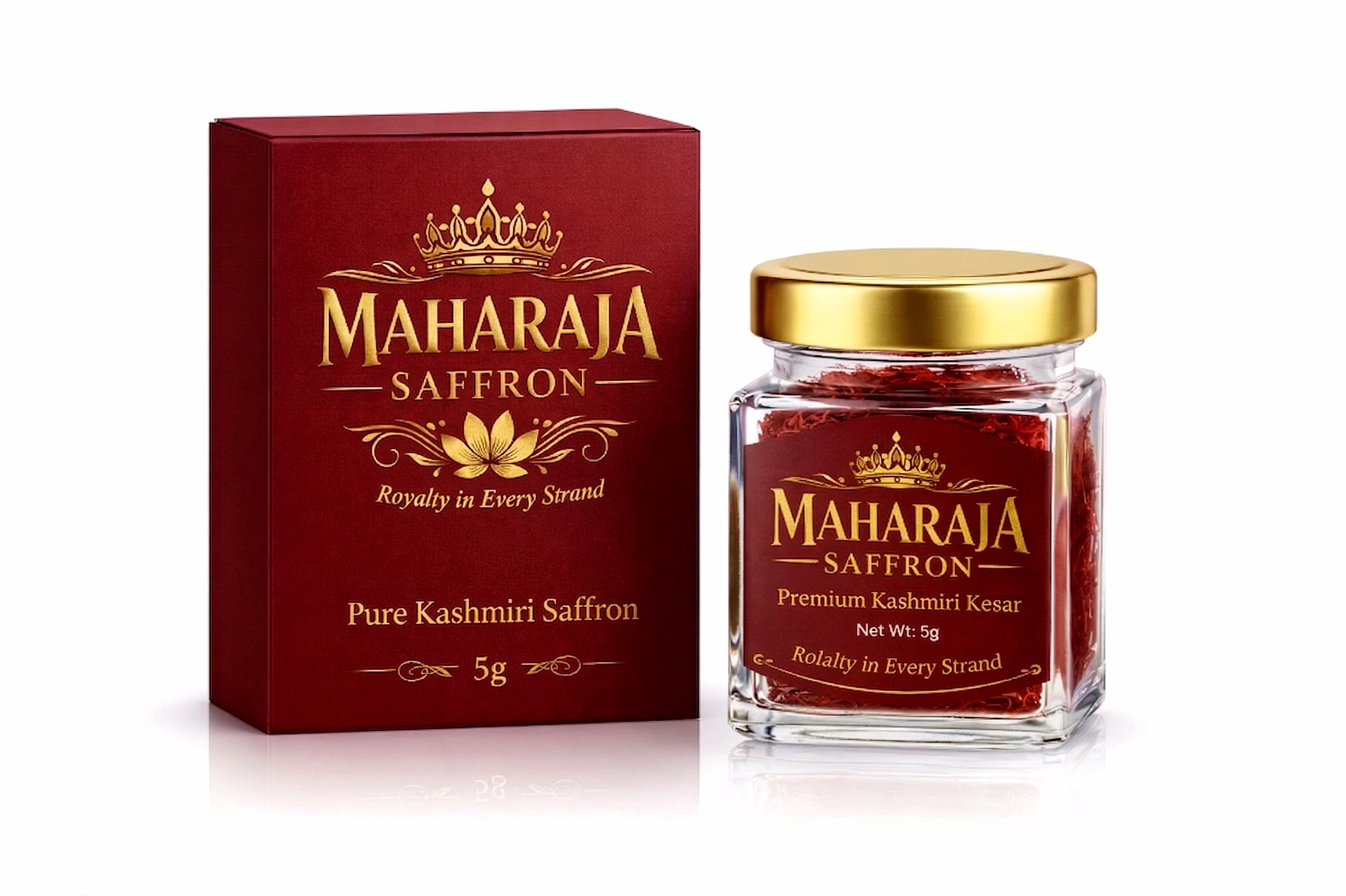Maharaja Saffron 5gm Premium Kashmiri Saffron image 3