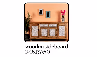 Wooden handicrafts furniture