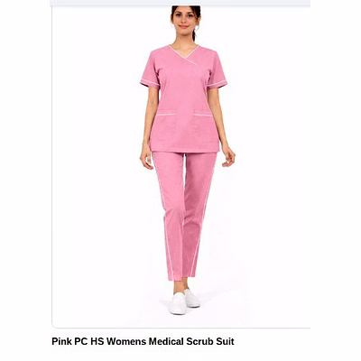 pc hs women medical scrub suit