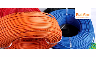 Rolliflex make BS 6231 CK CAT HRFR-90 Single Core Flexible Wires