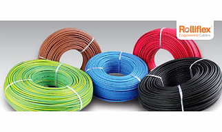 Rolliflex make BS 6231 BK CAT FRLS Single Core Flexible Wires
