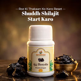 seva bhavi shuddh shilajeet for vitality & detox (10 gm)