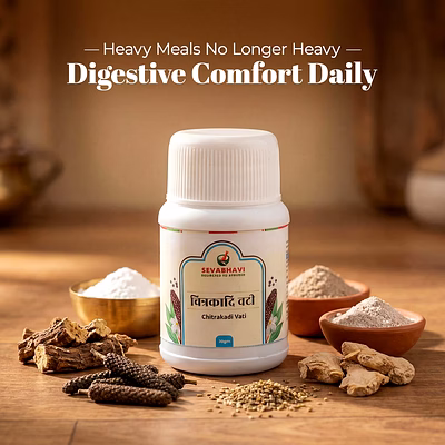 seva bhavi chitrakadi vati for digestive detox (30 gm)