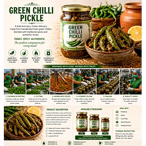 Green Chilli Pickle