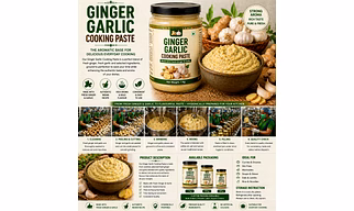 Ginger Garlic Cooking Paste