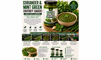 Coriander & Mint Green Chutney