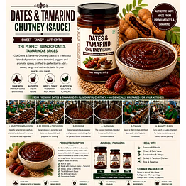 dates & tamarind chutney