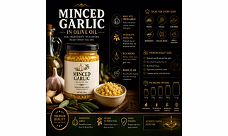 Minced Garlic in Olive Oil